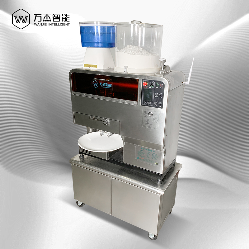 Wanjie Intelligent Commercial Automatic Fresh Wet Ramen Noodle Press Cooking Noodle Making Machine